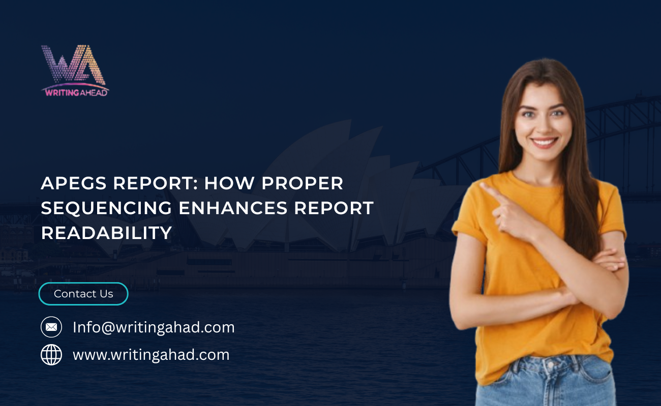 APEGS REPORT: How Proper Sequencing Enhances Report Readability