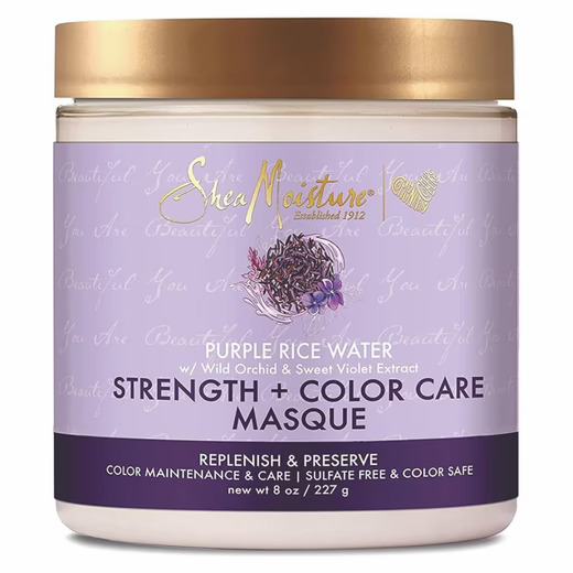 Revitalize Your Hair with SheaMoisture Purple Rice Water & Masque