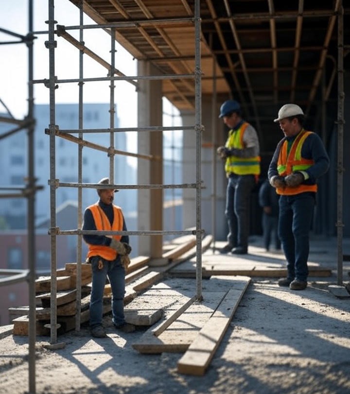 scaffolding construction