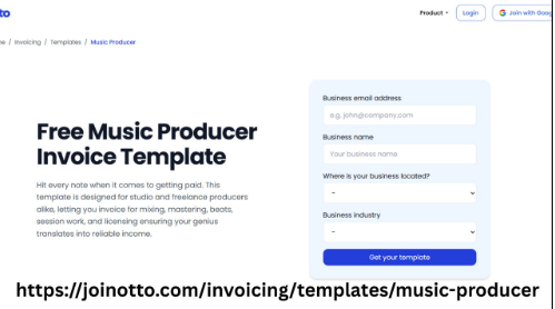 Create a Music Producer Invoice Template Easily