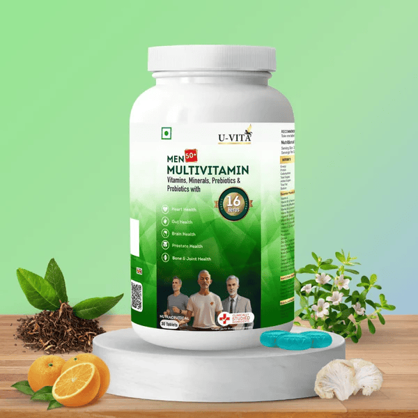 Best Multivitamin for Men Over 50: Boost Heart & Energy