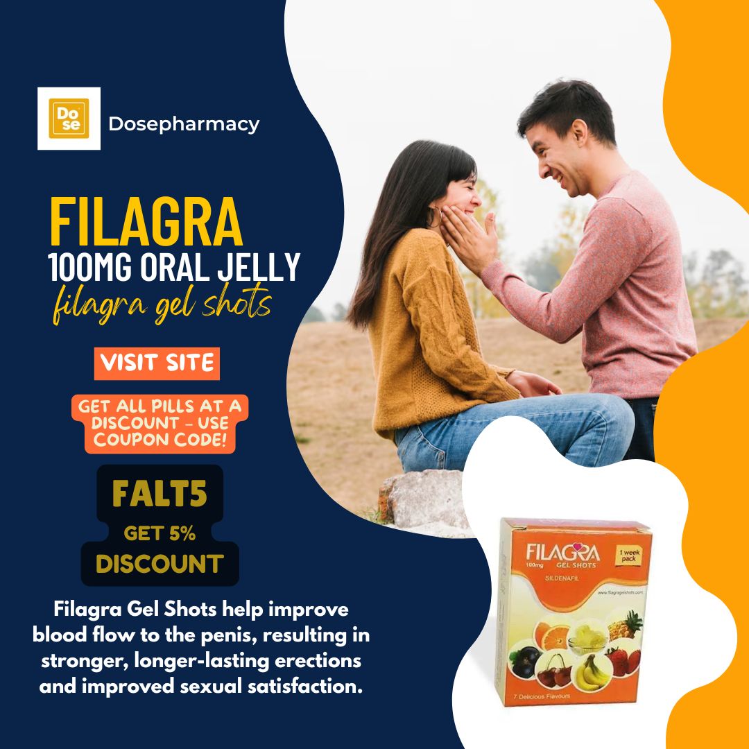 Thankfully, modern medicine offers effective solutions, and one of the most innovative among them is Filagra 100mg Oral Jelly.