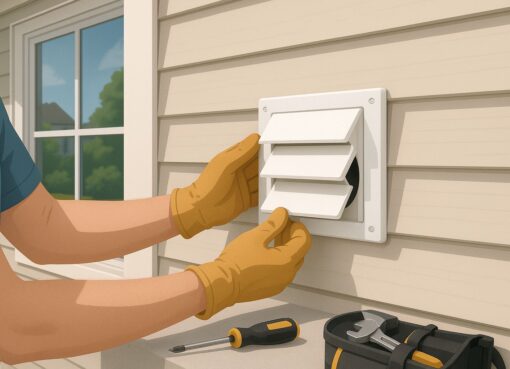 Dryer Vent Cover Replacement