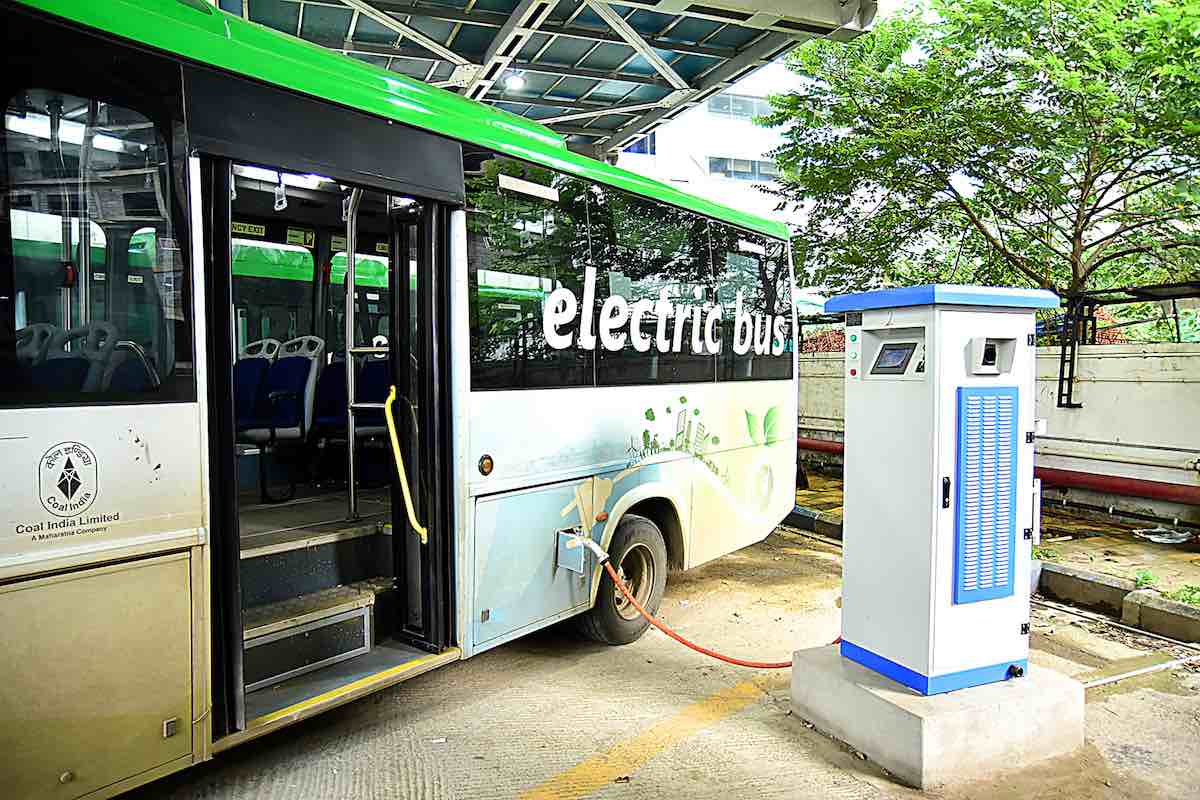 Electric bus manufacturing plant