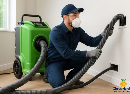 Negative Pressure Air Duct Cleaning