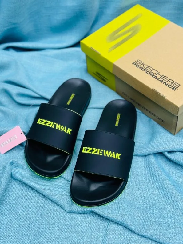Jordan slippers in Karachi streetwear style
