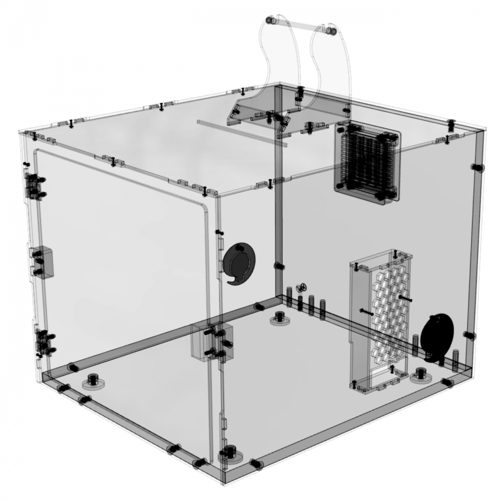 prusa enclosure plexiglass