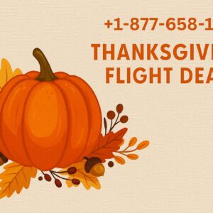 +1-877-658-1183 Thanksgiving Flight Deals FlyoGarage