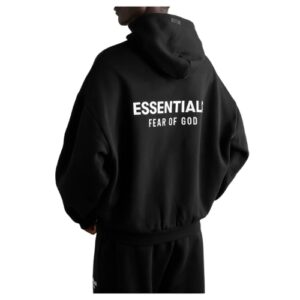 Essentials Fear Of God Hoodie Black