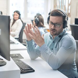 ai voice accent software call center