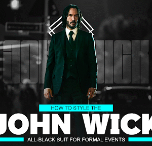 ohn Wick All-Black Suit
