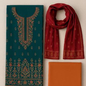 3 piece unstitched suit