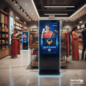 Vectradigi led standee for marketing