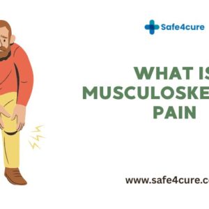 Diagram of muscles and joints highlighting musculoskeletal pain areas