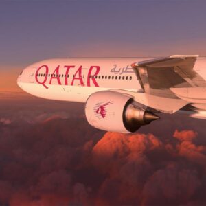 Where does Qatar Airways base in the UK?