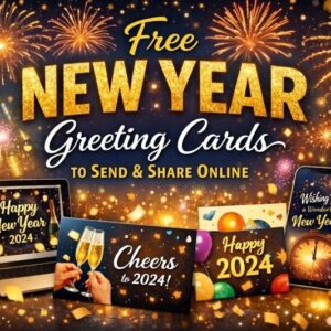 new year wish card