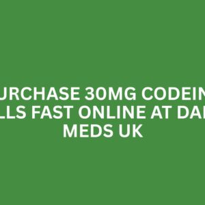 PURCHASE 30MG CODEINE PILLS FAST ONLINE AT DAILY MEDS UK