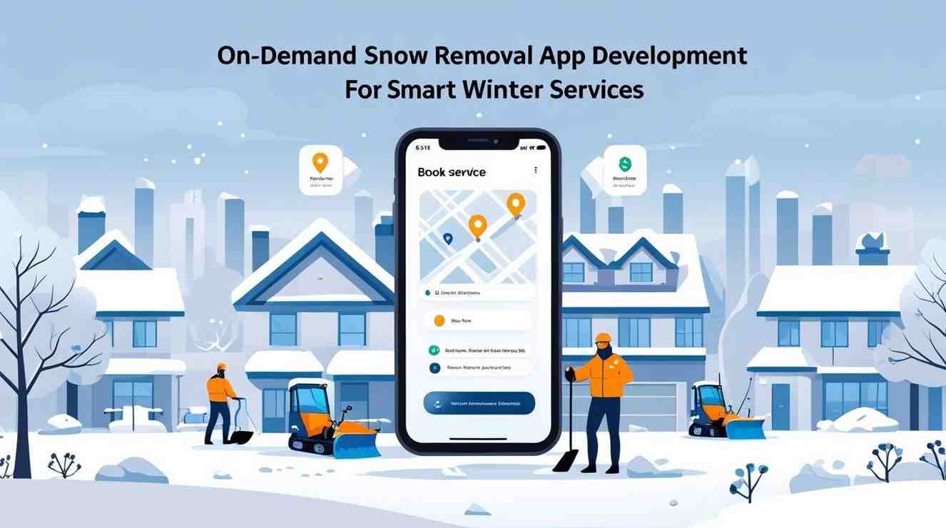 On-Demand Snow Removal App Development for Smart Winter Services