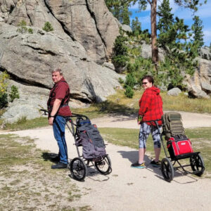 Hands Free Hiking Trailer